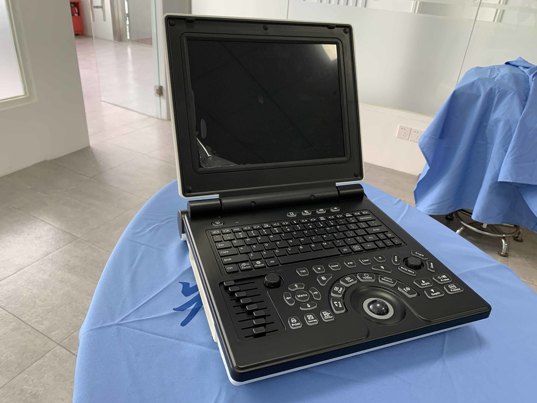 Win7システム携帯用色のドップラー超音波の走査器3200mAh電池