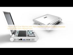 正確な経膣スキャン用の経膣プローブと英語を備えた4 Focus USGスキャンマシン